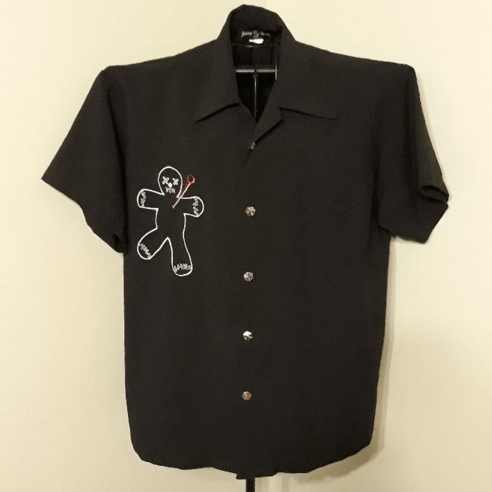 Voo Doo Doll Johnny Suede Rockabilly Shirt